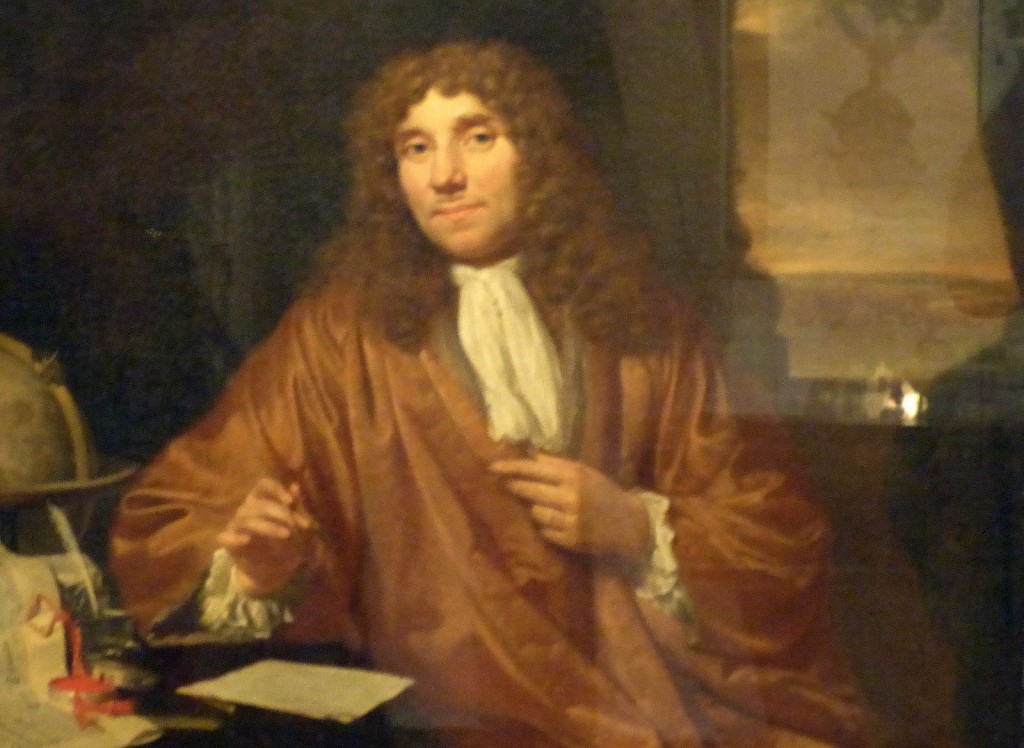 Contemporary portrait of van Leeuwenhoek, Boerhaave Museum
