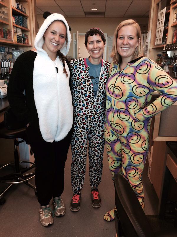 In the Eisen lab, we solve our thermostat problems with onesies. Photo via @hollyhganz