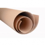 Corrugated packaging material